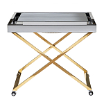 Стол сервировочный с зеркальной столешницей Splendid Serving Table варинант исполнения - 1 | Loft Concept в Волгограде