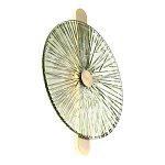 Бра с круглым стеклянным плафоном Gingham варинант исполнения - 5 | Loft Concept в Волгограде