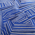 Мебельная ткань Жаккард синий принт 140 см T2-132 варинант исполнения - 1 | Loft Concept в Волгограде