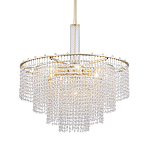 Люстра многоярусная с каскадами кристаллов Crystal Rains варинант исполнения - 1 | Loft Concept в Волгограде