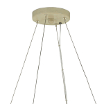 Люстра круглая из толстых деревянных реек Natural Style варинант исполнения - 3 | Loft Concept в Волгограде