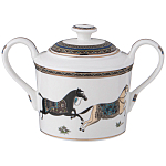 Чайный сервиз из фарфора с изображением лошадей на 6 персон 15 предметов Porcelain Horse Set  варинант исполнения - 3 | Loft Concept в Волгограде