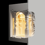 Встраиваемый в стену гипсовый светильник под покраску с колоннами и арками в античном стиле Antiquity Athena варинант исполнения - 1 | Loft Concept в Волгограде