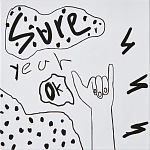 Плитка с узором Граффити 3 варинант исполнения - 3 | Loft Concept в Волгограде