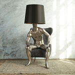Лампа MALE MANNEQUIN LAMP с абажуром варинант исполнения - 3 | Loft Concept в Волгограде