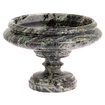 Фруктовница средняя из натурального камня Змеевик Шабровский Natural Stone Fruit Bowls варинант исполнения - 1 | Loft Concept в Волгограде