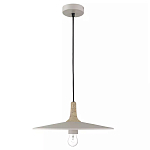 Подвесной светильник круглый в сочетании дерева и металла Space варинант исполнения - 1 | Loft Concept в Волгограде