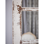 Зеркало-окно с эффектом старения в венецианском стиле Venetian White Mirror варинант исполнения - 7 | Loft Concept в Волгограде