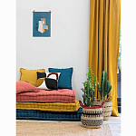 Круглая плетеная корзина Oyana Wicker Basket варинант исполнения - 2 | Loft Concept в Волгограде