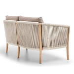 Дизайнерский уличный диван из массива дерева BOBOLI Sofa варинант исполнения - 5 | Loft Concept в Волгограде