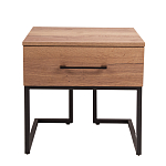 Тумба прикроватная с ящиком в стиле лофт Urban Style Space варинант исполнения - 3 | Loft Concept в Волгограде