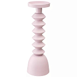 Подсвечник фигурный розовый Bright Accent 36 см варинант исполнения - 1 | Loft Concept в Волгограде