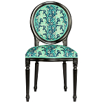 Стул из натурального бука Ikat Pattern бирюзовый варинант исполнения - 1 | Loft Concept в Волгограде