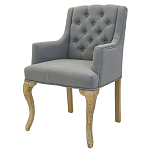 Кресло Mason Classical Armchair grey flax варинант исполнения - 3 | Loft Concept в Волгограде