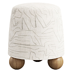 Пуф Wakonda ножки с деревянными шариками  варинант исполнения - 1 | Loft Concept в Волгограде