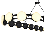 Люстра овальная с круглыми светодиодными источниками света Maxine Light варинант исполнения - 12 | Loft Concept в Волгограде