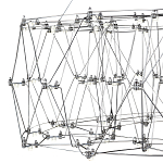 Люстра с тонкой металлической конструкцией цвета хром Quasar варинант исполнения - 4 | Loft Concept в Волгограде
