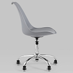 Офисный стул на металлическом основании EGGERY Grey пластик варинант исполнения - 2 | Loft Concept в Волгограде