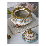 Шкатулка фарфоровая с цветочной росписью Eden Garden варинант исполнения - 6 | Loft Concept в Волгограде