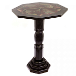 Кофейный стол из натуральных камней Змеевик и Яшма Natural Stone Tables варинант исполнения - 3 | Loft Concept в Волгограде