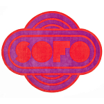 Дизайнерский ковер розовый Poltronova Sofo Rosancio Rug варинант исполнения - 1 | Loft Concept в Волгограде