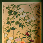 Обои ручная роспись Four Seasons Original colourway on painted Xuan paper with gold ombre варинант исполнения - 1 | Loft Concept в Волгограде