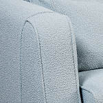 Диван Seldon с мягкими подушками голубое букле варинант исполнения - 2 | Loft Concept в Волгограде