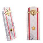 Сувенир Погон МВД из натурального камня мрамор Souvenir Epaulets варинант исполнения - 5 | Loft Concept в Волгограде