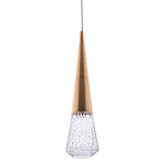 Подвесной светильник капля Acrylic Droplet Gold Hanging Lamp варинант исполнения - 1 | Loft Concept в Волгограде