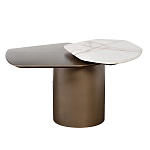 Столик журнальный Promontory с мрамором варинант исполнения - 1 | Loft Concept в Волгограде