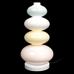 Настольная лампа из стеклянных сфер в пастельных тонах Высота 40 см Pastel Lunaria варинант исполнения - 1 | Loft Concept в Волгограде