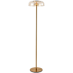 Торшер Blanton Amber Glass Brass Floor Lamp 30 варинант исполнения - 1 | Loft Concept в Волгограде
