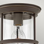 Потолочный светильник для ванных комнат со стеклянным плафоном и одной лампой Hinkley варинант исполнения - 10 | Loft Concept в Волгограде