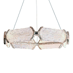 Люстра кольцевая с текстурным природным рисунком IceFlame варинант исполнения - 9 | Loft Concept в Волгограде