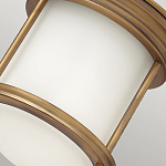 Потолочный светильник для ванных комнат с цилиндрическим стеклянным плафоном и одной лампой Hinkley варинант исполнения - 12 | Loft Concept в Волгограде