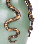 Фарфоровая ваза с декоративными змеями Eden Garden варинант исполнения - 4 | Loft Concept в Волгограде