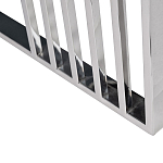 Столик журнальный с черной стеклянной столешницей Embodiment of Contemporary Art  варинант исполнения - 3 | Loft Concept в Волгограде