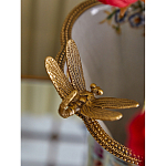 Ваза со стрекозой из фарфора с бронзовыми элементами Paradise Dragonfly варинант исполнения - 6 | Loft Concept в Волгограде