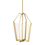  Подвесной светильник золотого цвета в форме фонаря Kichler варинант исполнения - 4 | Loft Concept в Волгограде