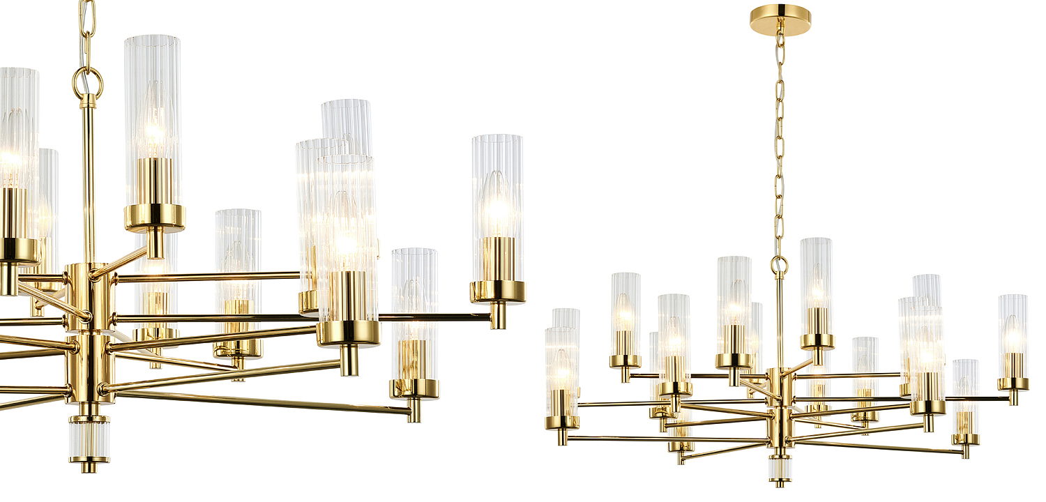 Люстра Jeanette Chandelier Gold 85 Люстра Jeanette Chandelier Gold 85 - Loft-Concept в Волгограде