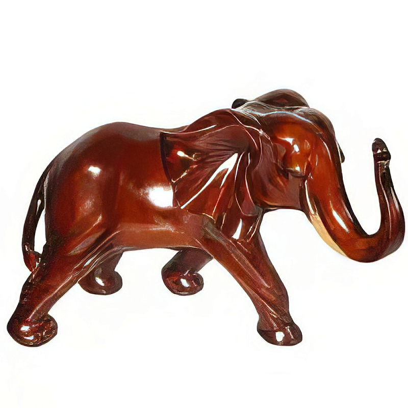 Статуэтка в виде слона Brown Elephant Коричневый Статуэтка в виде слона Brown Elephant Коричневый в Волгограде | Loft Concept