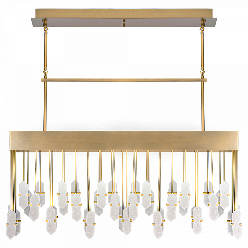 Люстра Kelly Wearstler Halcyon Linear Pendant Латунь Люстра Kelly Wearstler Halcyon Linear Pendant Латунь в Волгограде | Loft Concept