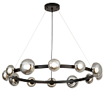 Светодиодная кольцевая люстра IONA Сhandelier black варинант исполнения - 4 | Loft Concept в Волгограде