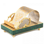 Подставка для телефона из натурального камня малахит Natural Stone Stand варинант исполнения - 2 | Loft Concept в Волгограде