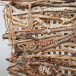 Большая Абстрактное Панно из веток и нитей Dryad Wall Art варинант исполнения - 2 | Loft Concept в Волгограде