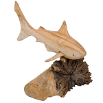 Статуэтка из дерева акула Animals of the World варинант исполнения - 1 | Loft Concept в Волгограде