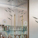 Обои ручная роспись Jakuchu Original colourway on Tarnished Silver gilded paper варинант исполнения - 2 | Loft Concept в Волгограде