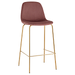 Барный стул на золотистых ножках VENDRAMIN Pink варинант исполнения - 1 | Loft Concept в Волгограде