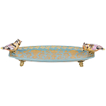 Блюдо фарфоровое Экзотические птички Vivole варинант исполнения - 1 | Loft Concept в Волгограде