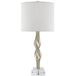 Настольная лампа с фигурным состаренным основанием Flooding with Light варинант исполнения - 2 | Loft Concept в Волгограде